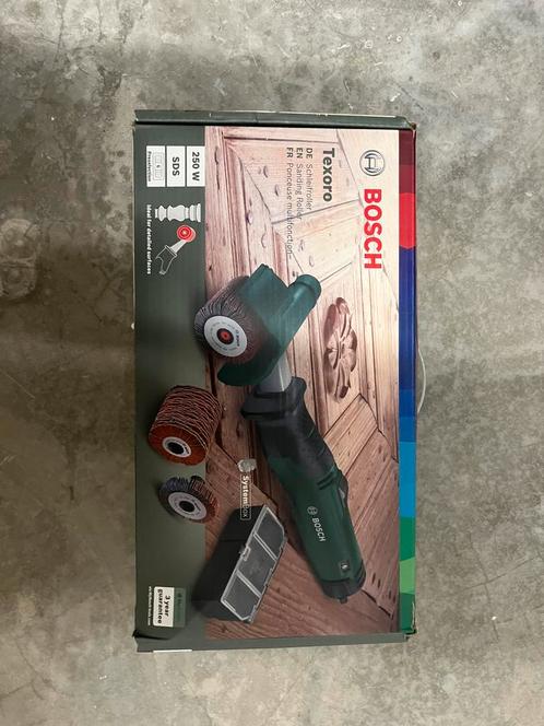 Schuurmachine Bosch Texoro, Doe-het-zelf en Bouw, Gereedschap | Schuurmachines, Zo goed als nieuw, Overige typen, Minder dan 600 watt