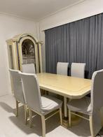 Tafel met 6 stoelen, Huis en Inrichting, Ophalen, Zo goed als nieuw