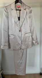 Zilverkleurig kostuum, Taille 38/40 (M), Envoi, Costume ou Complet, Gris