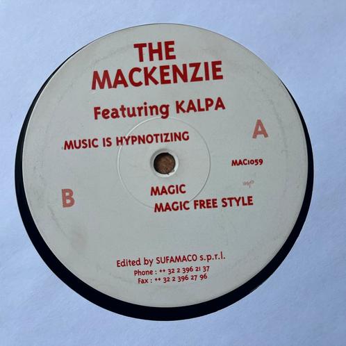The Mackenzie – Music Is Hypnotizing (1995 Mackenzie Records, Cd's en Dvd's, Vinyl | Dance en House, Gebruikt, Techno of Trance