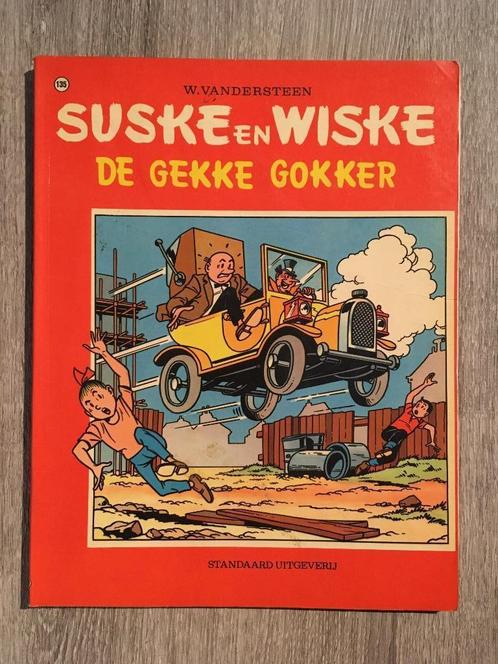 Suske en Wiske nr. 135 – De Gekke Gokker (1e druk), Livres, BD, Comme neuf, Une BD, Enlèvement ou Envoi