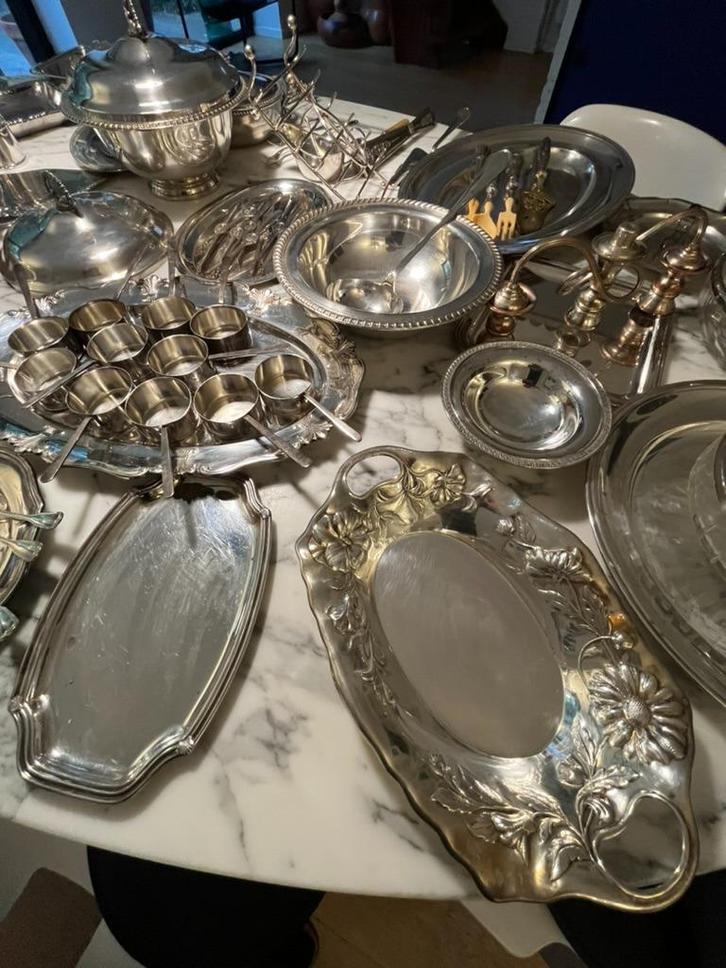 Wiskemann -groot lot- goede staat, Antiek en Kunst, Antiek | Zilver en Goud, Ophalen