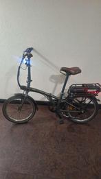 Elektrische plooi fiets, Fietsen en Brommers, Ophalen, Zo goed als nieuw