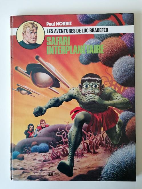 Brick Bradford - Safari interplanétaire - DL1974 EO (TBE), Boeken, Stripverhalen, Zo goed als nieuw, Eén stripboek, Ophalen of Verzenden