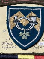 WWII - insigne des brigades belges en IRLANDE, Verzenden, Overige soorten, Overige typen
