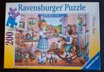 Ravensburger puzzel In de speelkamer- 200 stukjes, Hobby en Vrije tijd, Ophalen of Verzenden, Zo goed als nieuw