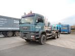 man tga 26.460 6x4 ketting container systeem, Auto's, Vrachtwagens, Achterwielaandrijving, Blauw, MAN, Bedrijf