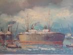 3 peintures maritimes signées, Enlèvement ou Envoi