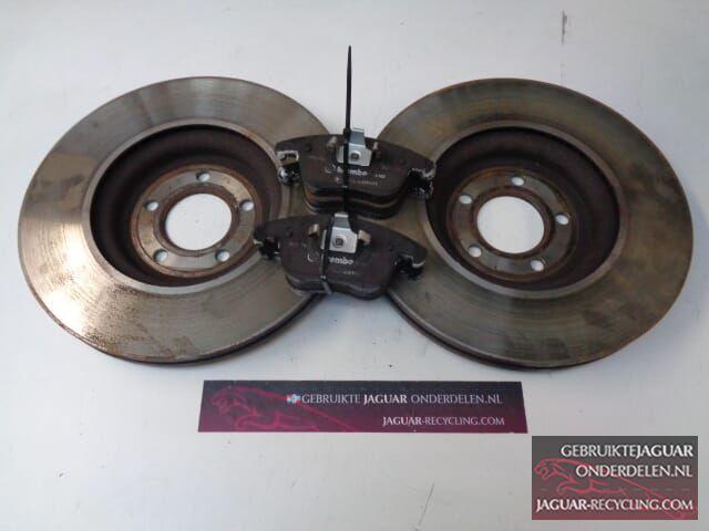 Remschijven voorzijde + blokken Brembo 2.7 (ZGAN, Auto-onderdelen, Remmen en Aandrijving, Gebruikt, Ophalen of Verzenden