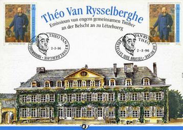 (B) Theo Van Rysselberghe 2627HK - 1996, Enlèvement ou Envoi, Affranchi, Oblitération 1er jour
