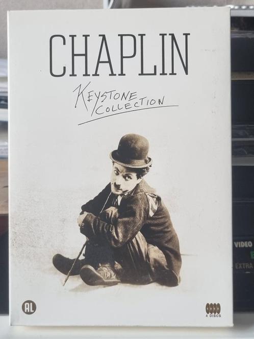 Chaplin, Keystone Collection, 4disk, 33 films, 560', Cd's en Dvd's, Dvd's | Komedie, Zo goed als nieuw, Ophalen of Verzenden