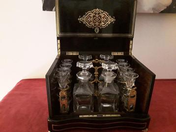 CAVE A LIQUEUR NAPOLEON III BOULE, Enlèvement ou Envoi