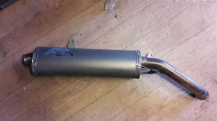 Suzuki 13B DL650 laser duotech sportuitlaat model 2006 - 201, Motoren, Onderdelen | Suzuki, Gebruikt, Ophalen of Verzenden