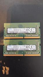 Samsung Sodimm RAM 2x8gb, 2666Mhz, DDR4, Computers en Software, RAM geheugen, Ophalen, Zo goed als nieuw, DDR4