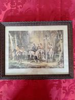 2 oude litho's gedrukt door Alfred de Dreux, Ophalen