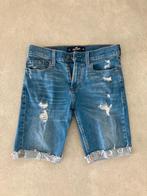 Jeans short Hollister maat 28, Enlèvement ou Envoi, Comme neuf, Bleu, Taille 46 (S) ou plus petite