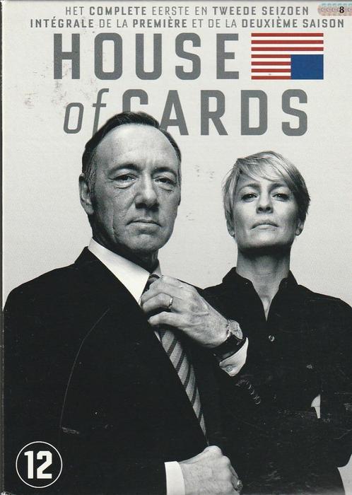 House of Cards Seizoen 1, 2, 3 & 4, Cd's en Dvd's, Dvd's | Drama, Zo goed als nieuw, Drama, Boxset, Vanaf 12 jaar, Ophalen of Verzenden