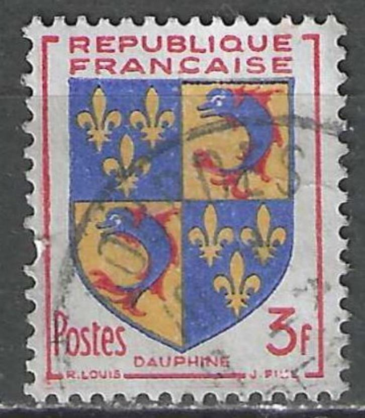Frankrijk 1953 - Yvert 954 - Provinciewapens (ST), Postzegels en Munten, Postzegels | Europa | Frankrijk, Verzenden