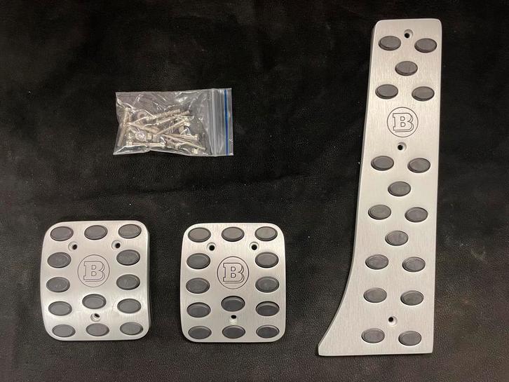 Jeu de pédales en aluminium BRABUS, 3 pièces, Autos : Divers, Tuning & Styling, Enlèvement ou Envoi