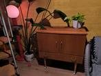 Vintage midcentury kast op wielen, Ophalen, Gebruikt, Vintage, 50 tot 100 cm