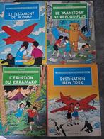4 livre herge les aventures de jo zette et jocko, Boeken, Gelezen, Ophalen of Verzenden, Meerdere stripboeken, Hergé