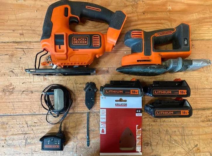Black en decker combiset, Doe-het-zelf en Bouw, Gereedschap | Boormachines, Zo goed als nieuw, Overige typen, 600 watt of meer