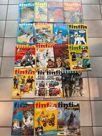 Set van 18 weekbladen van Kuifje (1978/79), Ophalen of Verzenden, Gelezen