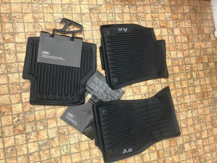 4 origineel rubber matten audi A4 of A5, Auto diversen, Automatten, Nieuw, Ophalen of Verzenden