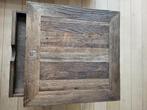 Salontafel, Huis en Inrichting, Ophalen, 50 tot 100 cm, Rustiek, Vierkant