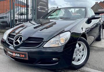 Mercedes SLK 200 Kompressor Pack Sport 2006, Auto's, Mercedes-Benz, Cabriolet, Zwart, SLK, Bedrijf