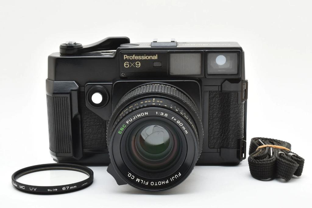 Fuji GW690 - MF Camera 120 film, Ophalen of Verzenden, Gebruikt, Spiegelreflex, Fuji