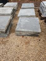 Natuursteen arduin 60x60x2, Tuin en Terras, Tegels en Klinkers, Ophalen, Zo goed als nieuw, Natuursteen