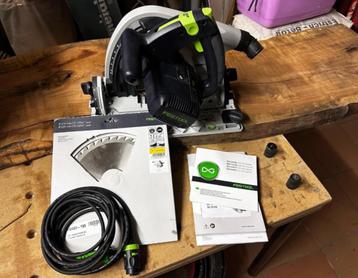 Festool TS 75 EBQ, Overige typen, 600 tot 1200 watt, Ophalen of Verzenden, Zo goed als nieuw