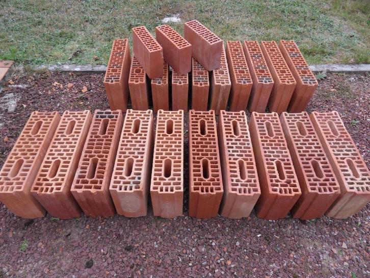 Snelbouwstenen 23 stuks, Doe-het-zelf en Bouw, Metselstenen, Zo goed als nieuw, Bakstenen, Ophalen