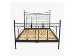 Noresund bedframe 140x200 zwart, Huis en Inrichting, Slaapkamer | Bedden, Ophalen, Gebruikt, Zwart