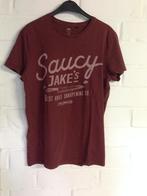 Bordeaux t-shirt, JBC, maat : large, Kleding | Heren, T-shirts, Maat 52/54 (L), Overige kleuren, Ophalen of Verzenden, Zo goed als nieuw