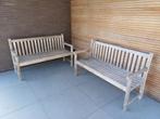 Teak tuinbank, Tuin en Terras, Zo goed als nieuw, Ophalen