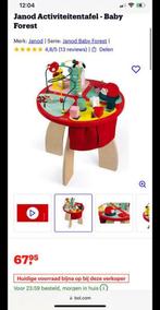 Janod houten activiteitentafel, Ophalen, Gebruikt