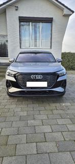 TOP Audi Q4 E Tron Sportback 45  210 kW S-Line, Auto's, Audi, Automaat, 2145 kg, Particulier, Zilver of Grijs