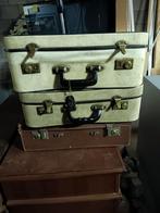 Vintage reiskoffers, Handtassen en Accessoires, Gebruikt, Ophalen