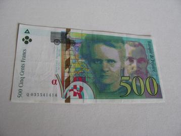 500 frank 1995 Pierre en Marie Curie-TTB 