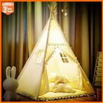 Kindertent Speelhuis Wigwam - Tipi tent - 1.6M/1.3M, Kinderen en Baby's, Speelgoed | Speeltenten