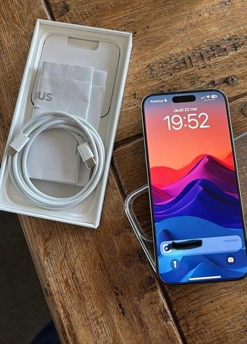 iPhone 15 pro Max 256, Telecommunicatie, Mobiele telefoons | Apple iPhone, IPhone 15 Pro Max, Zo goed als nieuw, Zonder simlock
