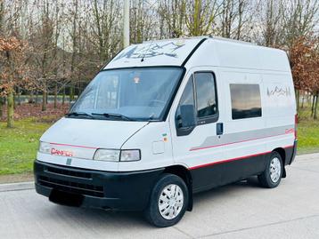 Fiat Ducato Camper 2pl PROPERE STAAT+ keuring vvk, Auto's, Bedrijf, Te koop