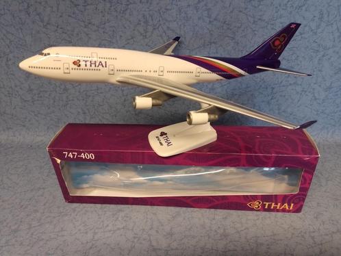 NIEUW !! Boeing 747-400  1:200!! Thai Airways (nieuw), Collections, Aviation, Neuf, Enlèvement ou Envoi