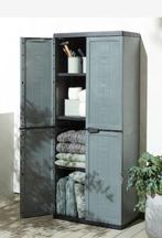 68x39x166 cm NEUF armoire rangement plastique, Enlèvement, Comme neuf, Plastique