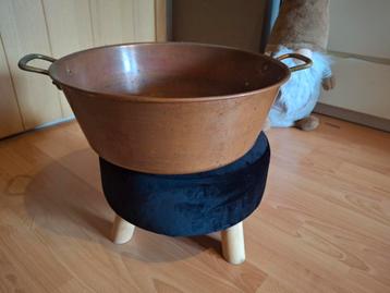 Koperen  ketel,geschikt voor jam te maken, Huis en Inrichting, Keuken | Potten en Pannen, Ophalen, Zo goed als nieuw, Overige typen