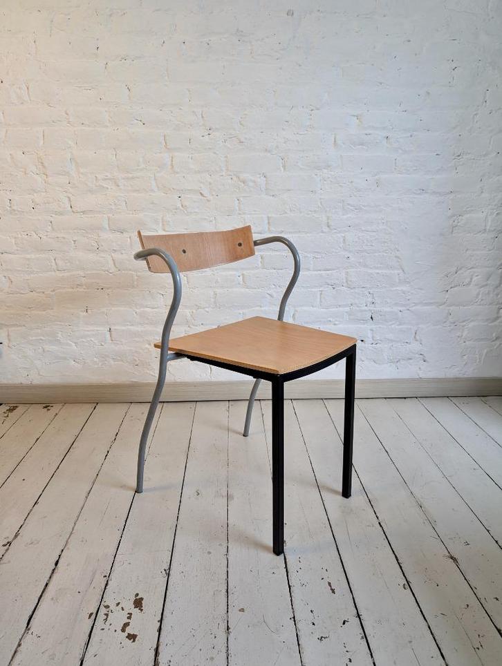 1/6 Artelano "Rio" Chair by Pascal Mourgue, Huis en Inrichting, Stoelen, Gebruikt, Vijf, Zes of meer stoelen, Hout, Metaal, Ophalen of Verzenden