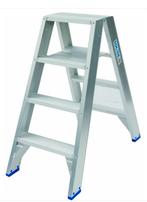 Prof. Ladder dubbel aluminium, Ophalen, Ladder