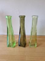 vaasjes, Maison & Meubles, Accessoires pour la Maison | Vases, Moins de 50 cm, Enlèvement ou Envoi, Comme neuf, Verre